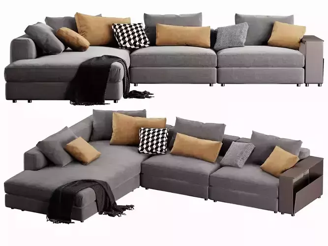 Flexform Harper Chaise Lounge