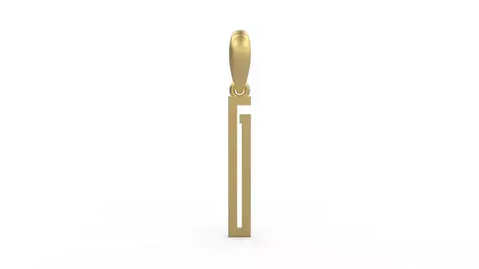 Initial Letters Pendant JAGATRAYA G