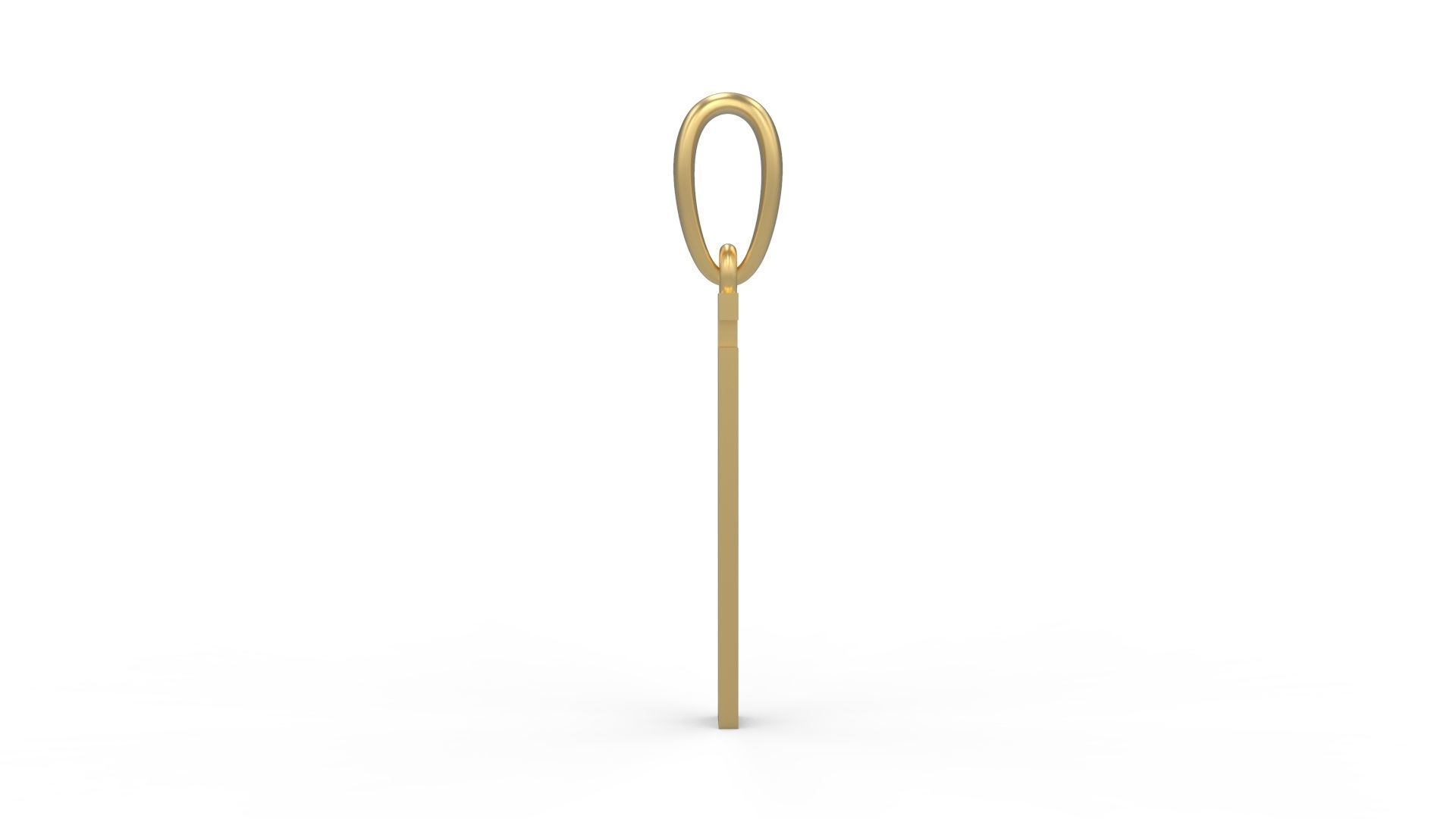 Initial Letters Pendant JAGATRAYA G 3D print model_2