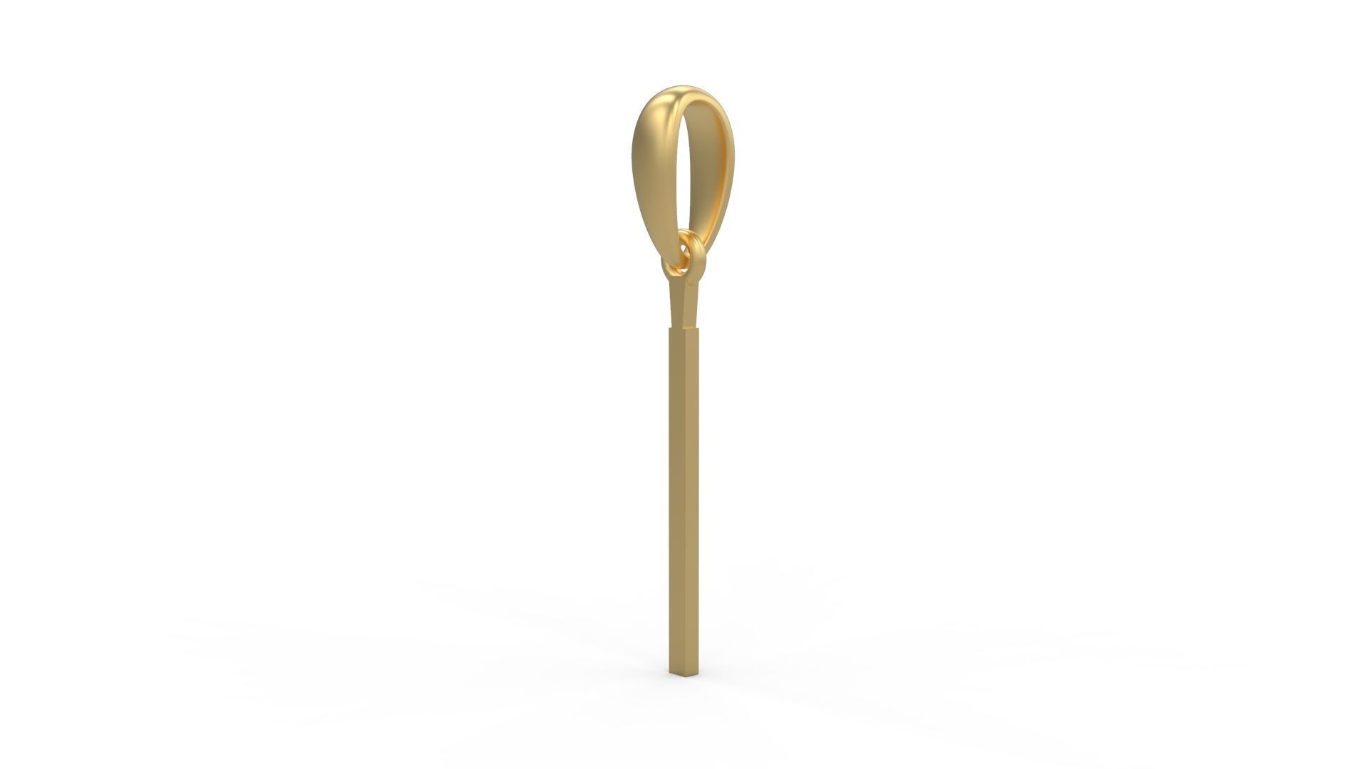 Initial Letters Pendant JAGATRAYA I 3D print model_1