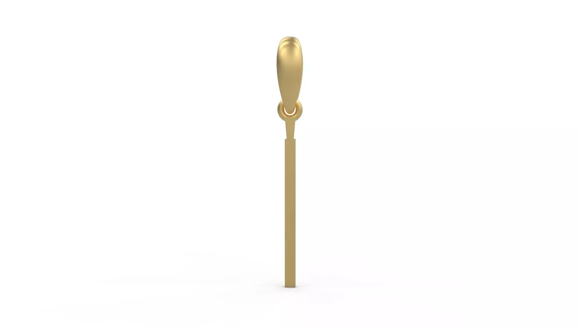 Initial Letters Pendant JAGATRAYA I 3D print model_0