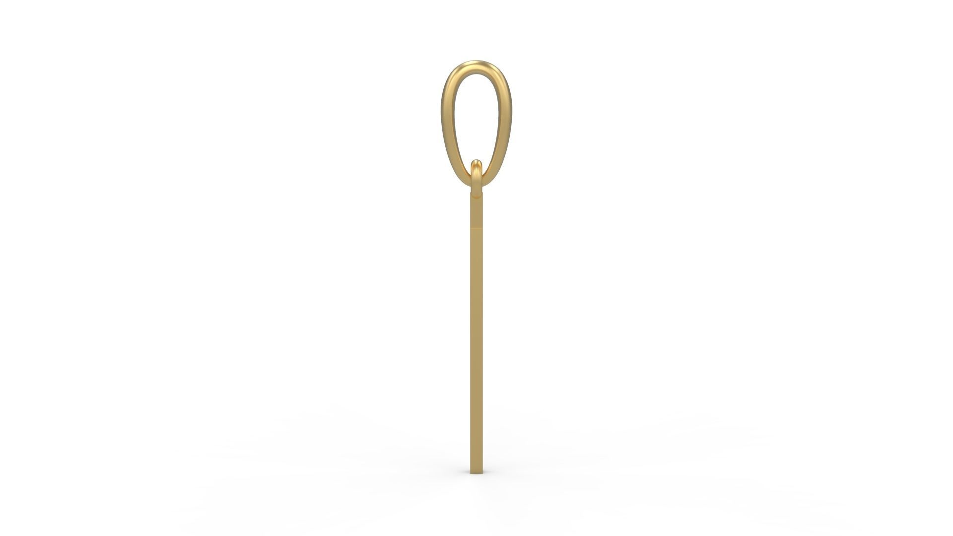 Initial Letters Pendant JAGATRAYA I 3D print model_2