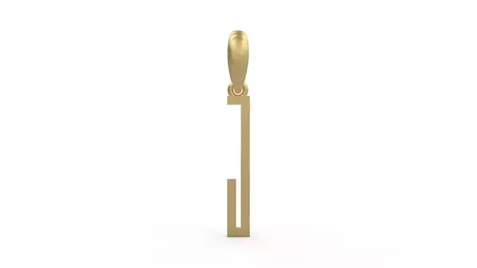 Initial Letters Pendant JAGATRAYA J