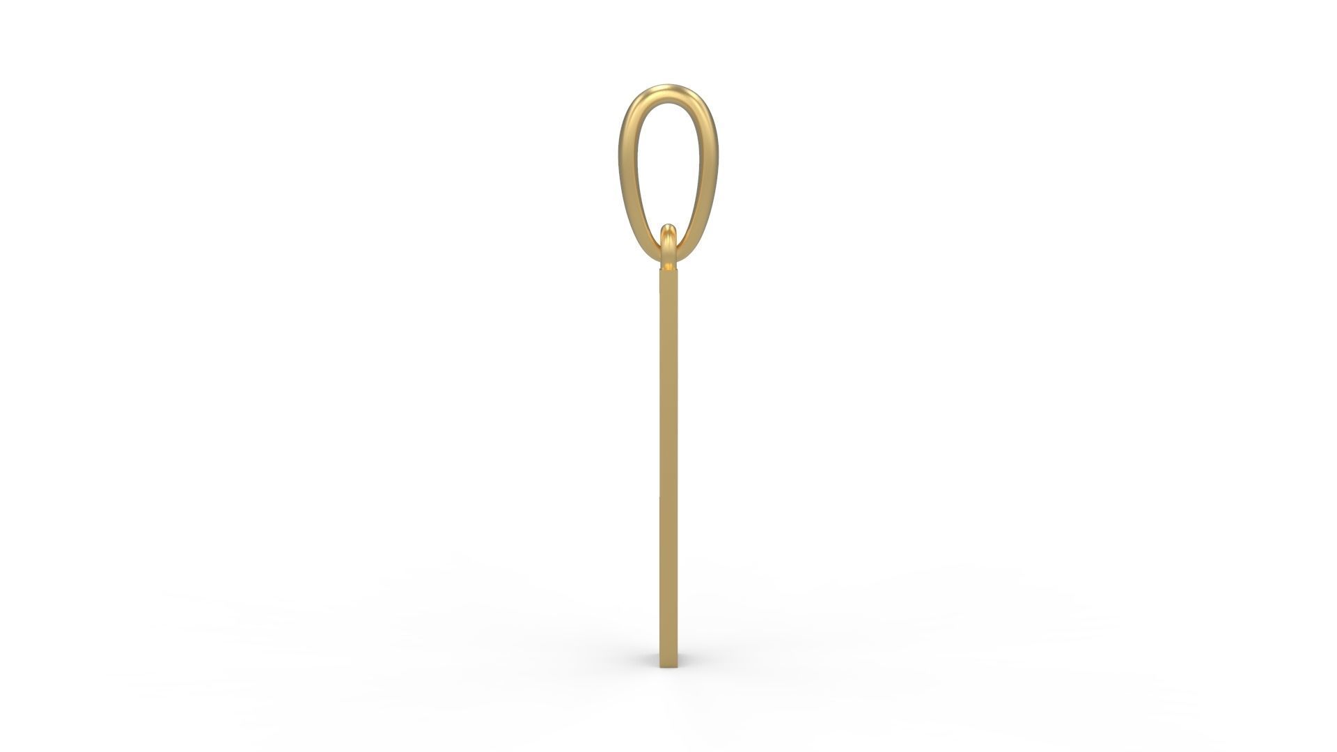 Initial Letters Pendant JAGATRAYA J 3D print model_2