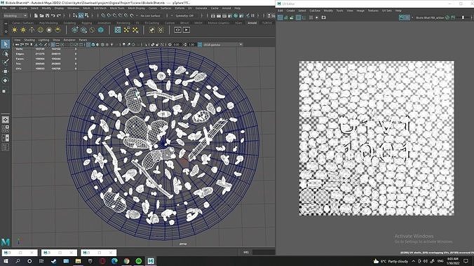 Low Poly PBR  Bisibele Bhat  Low-poly 3D model 5