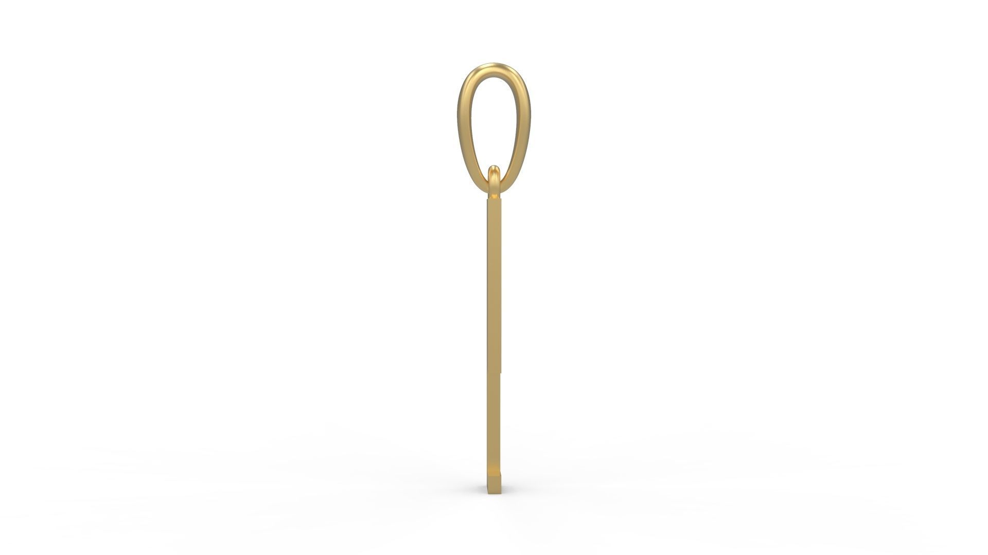 Initial Letters Pendant JAGATRAYA L 3D print model_2