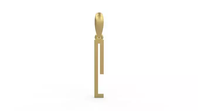 Initial Letters Pendant JAGATRAYA L