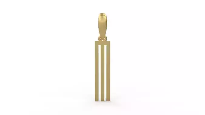 Initial Letters Pendant JAGATRAYA M 3D print model