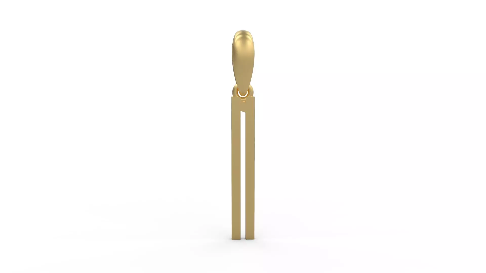 Initial Letters Pendant JAGATRAYA N 3D print model_0