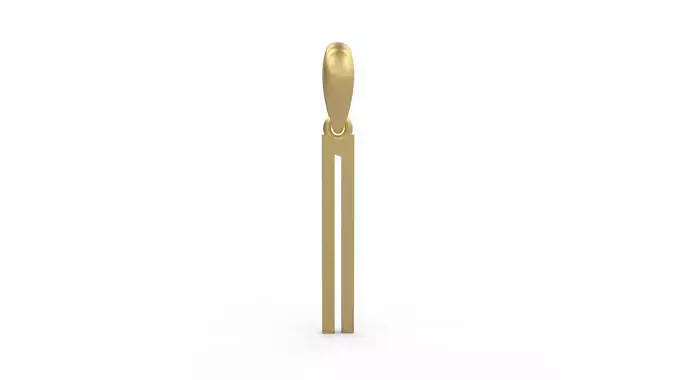 Initial Letters Pendant JAGATRAYA N