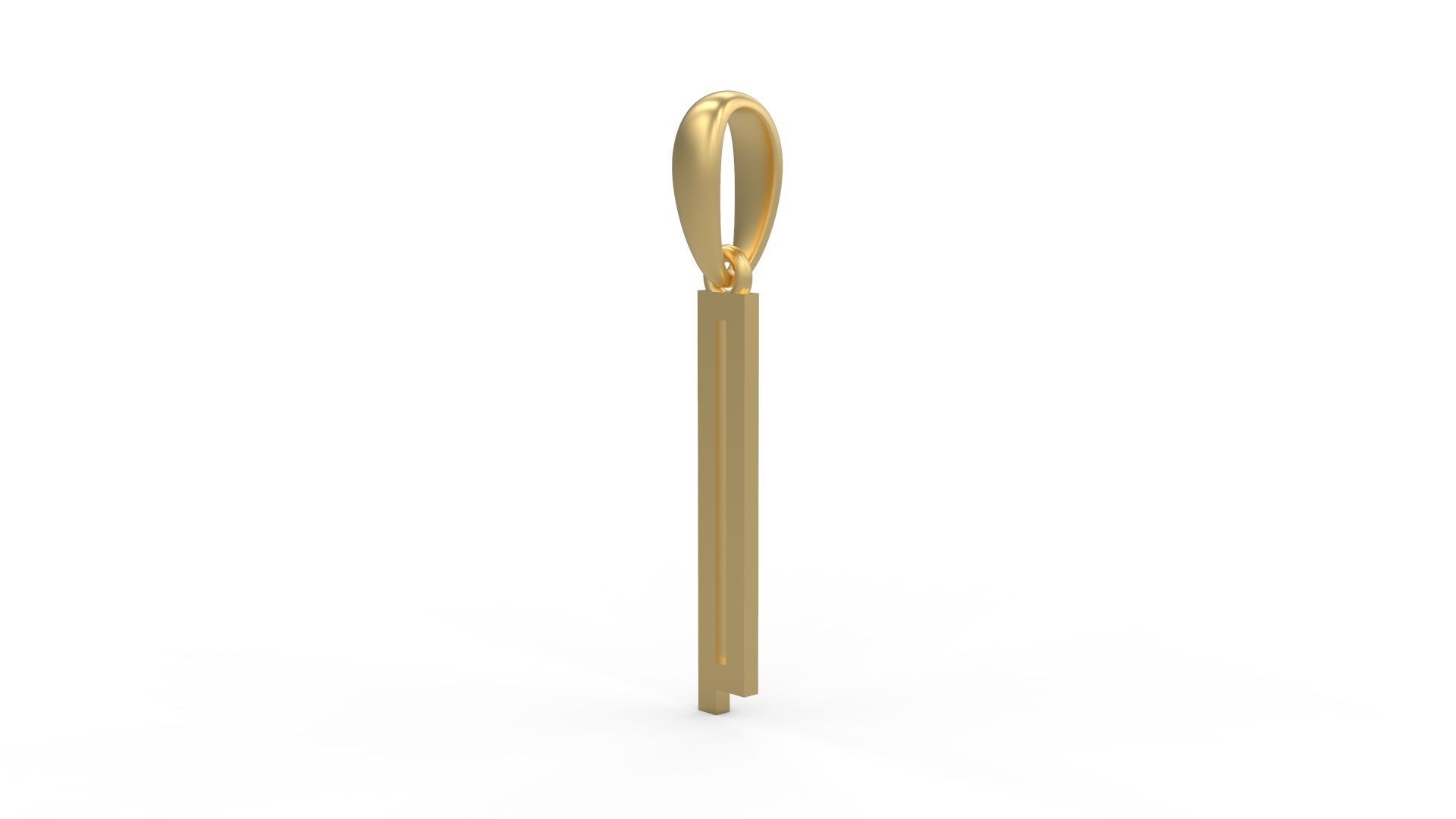 Initial Letters Pendant JAGATRAYA P  3D print model_1