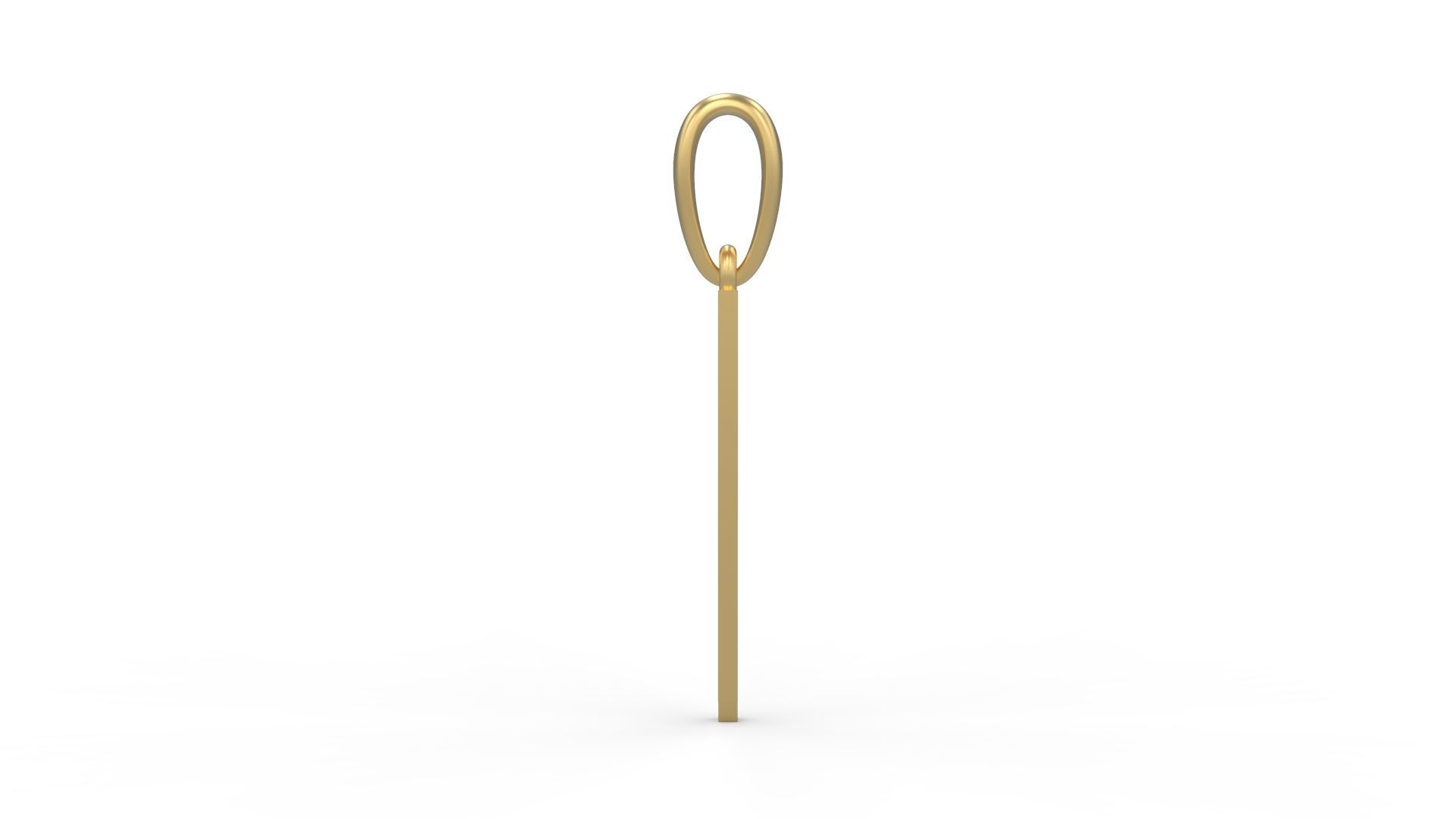 Initial Letters Pendant JAGATRAYA P  3D print model_2