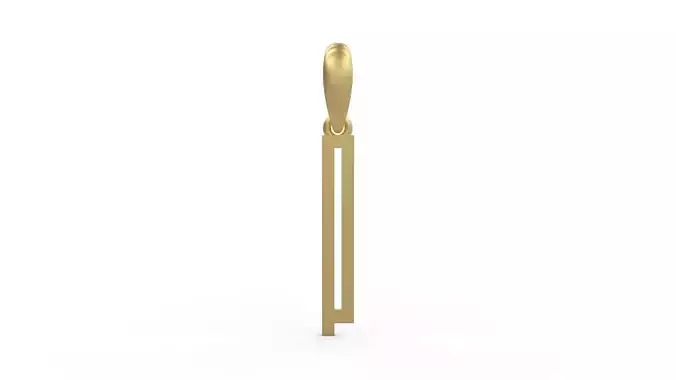 Initial Letters Pendant JAGATRAYA P 