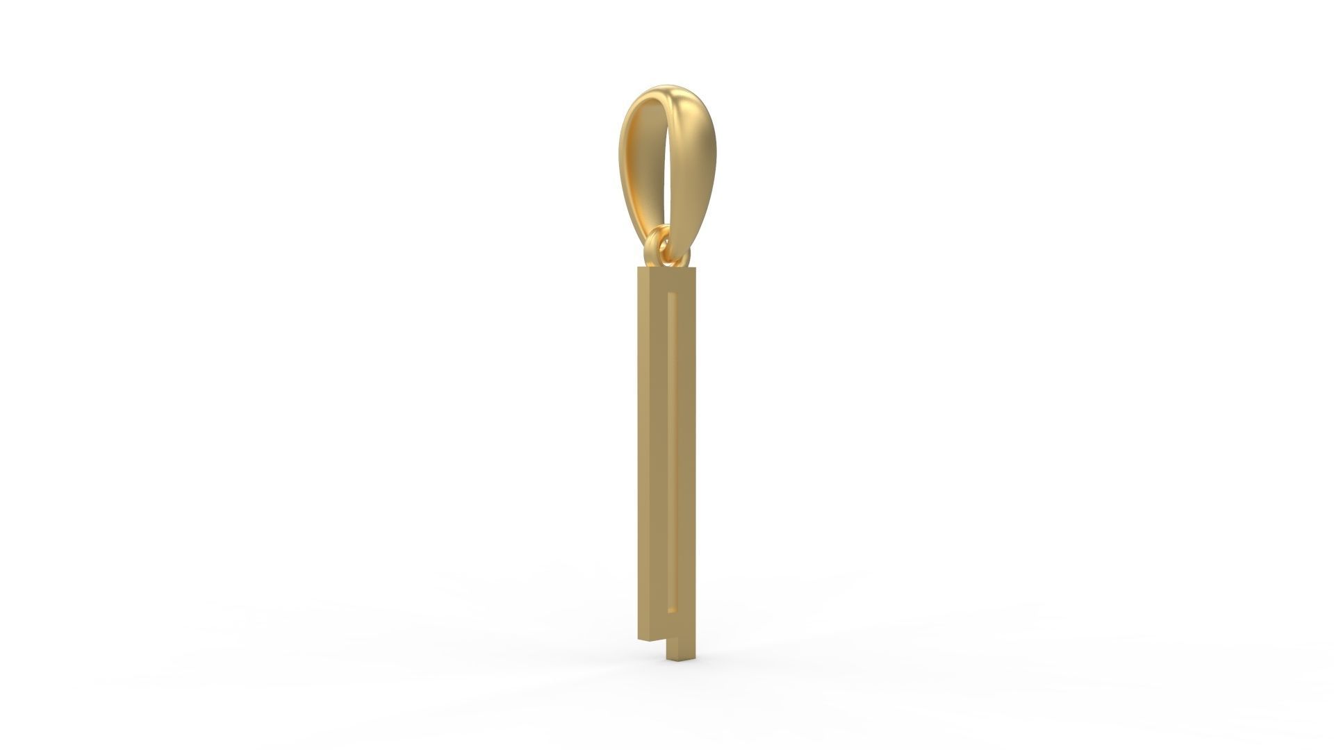 Initial Letters Pendant JAGATRAYA P  3D print model_3