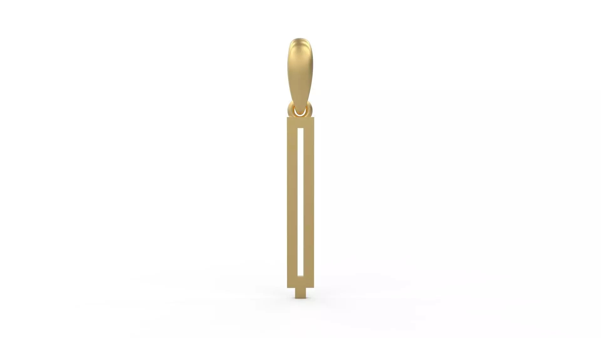 Initial Letters Pendant JAGATRAYA Q 3D print model_0