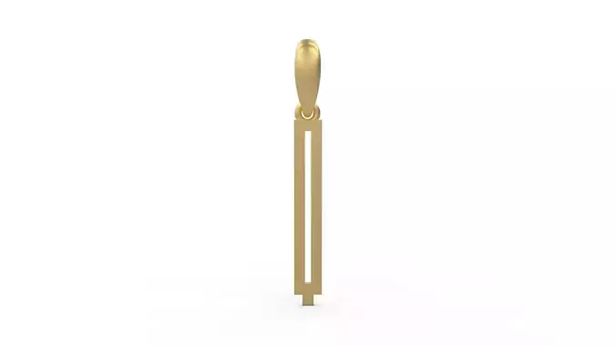 Initial Letters Pendant JAGATRAYA Q