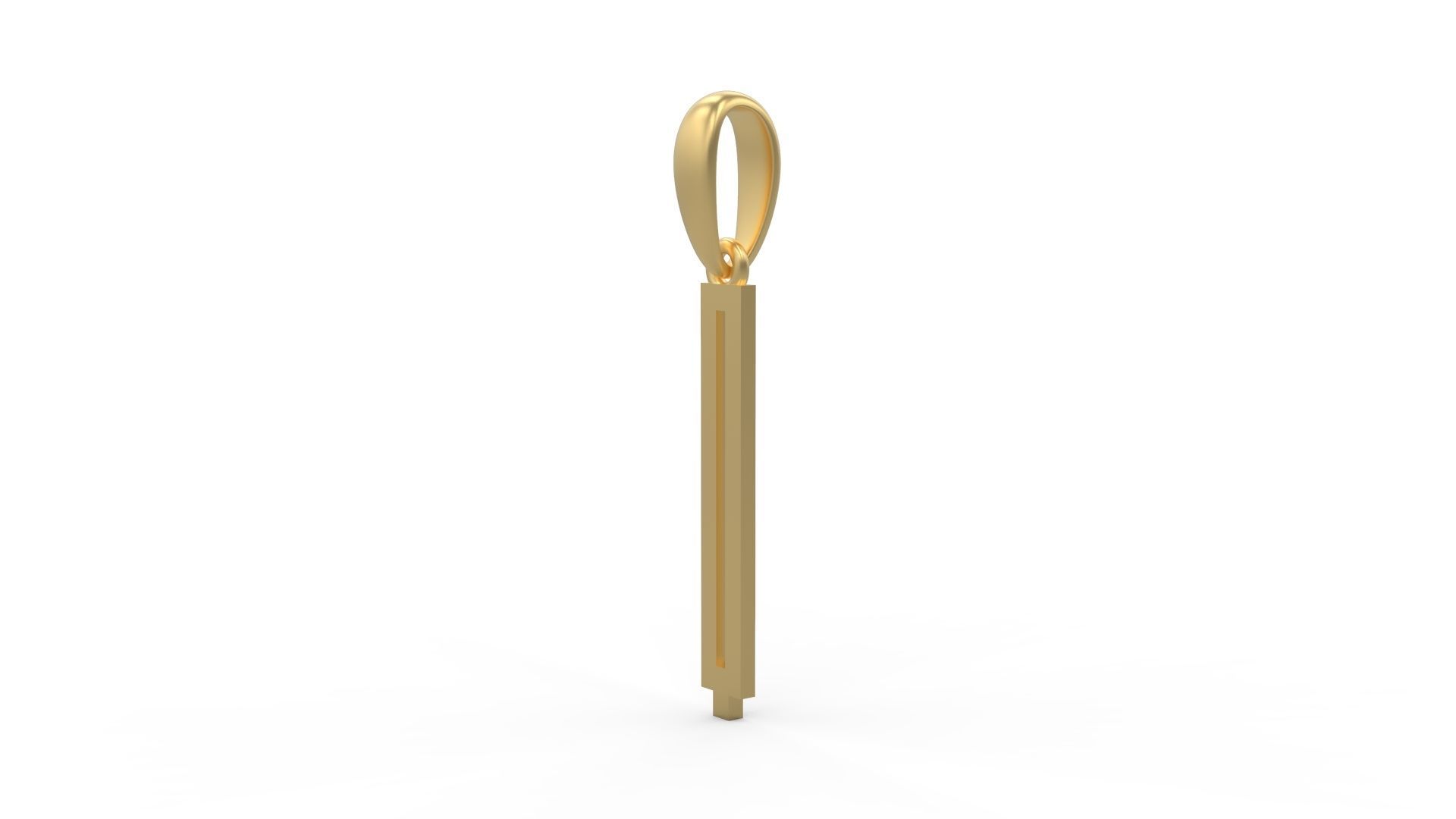 Initial Letters Pendant JAGATRAYA Q 3D print model_1