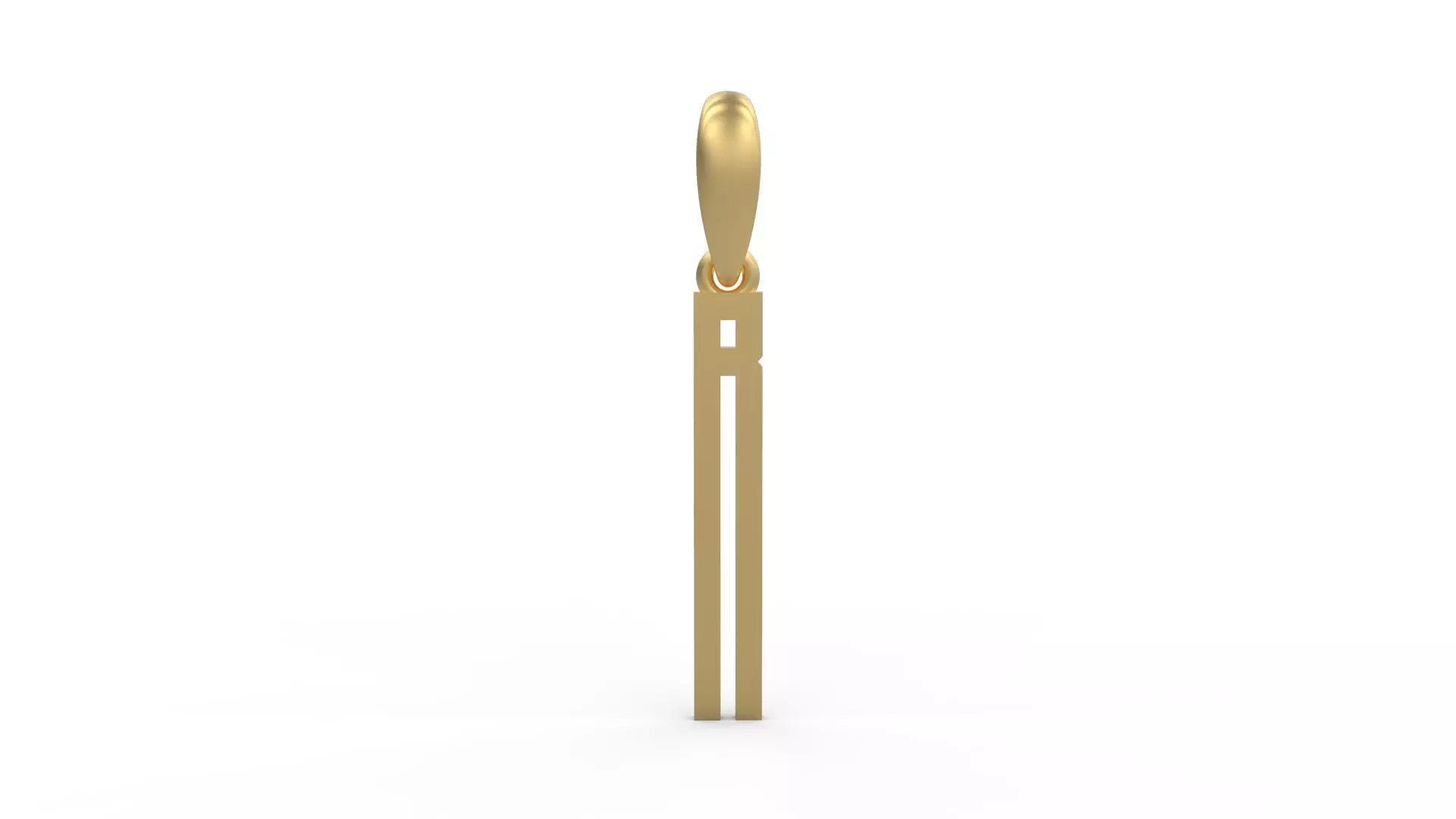 Initial Letters Pendant JAGATRAYA R 3D print model_0