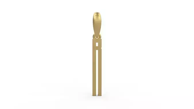 Initial Letters Pendant JAGATRAYA R