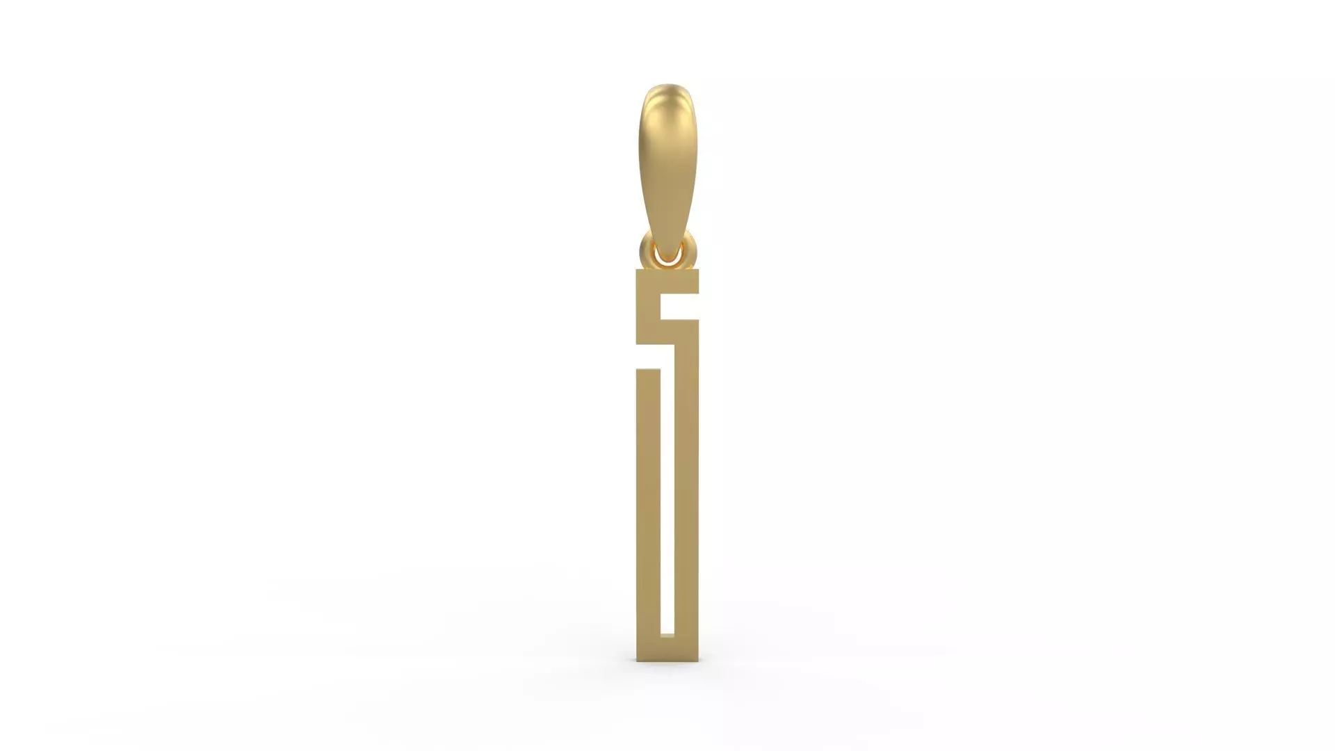 Initial Letters Pendant JAGATRAYA S 3D print model_0