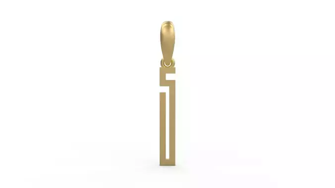Initial Letters Pendant JAGATRAYA S 3D print model