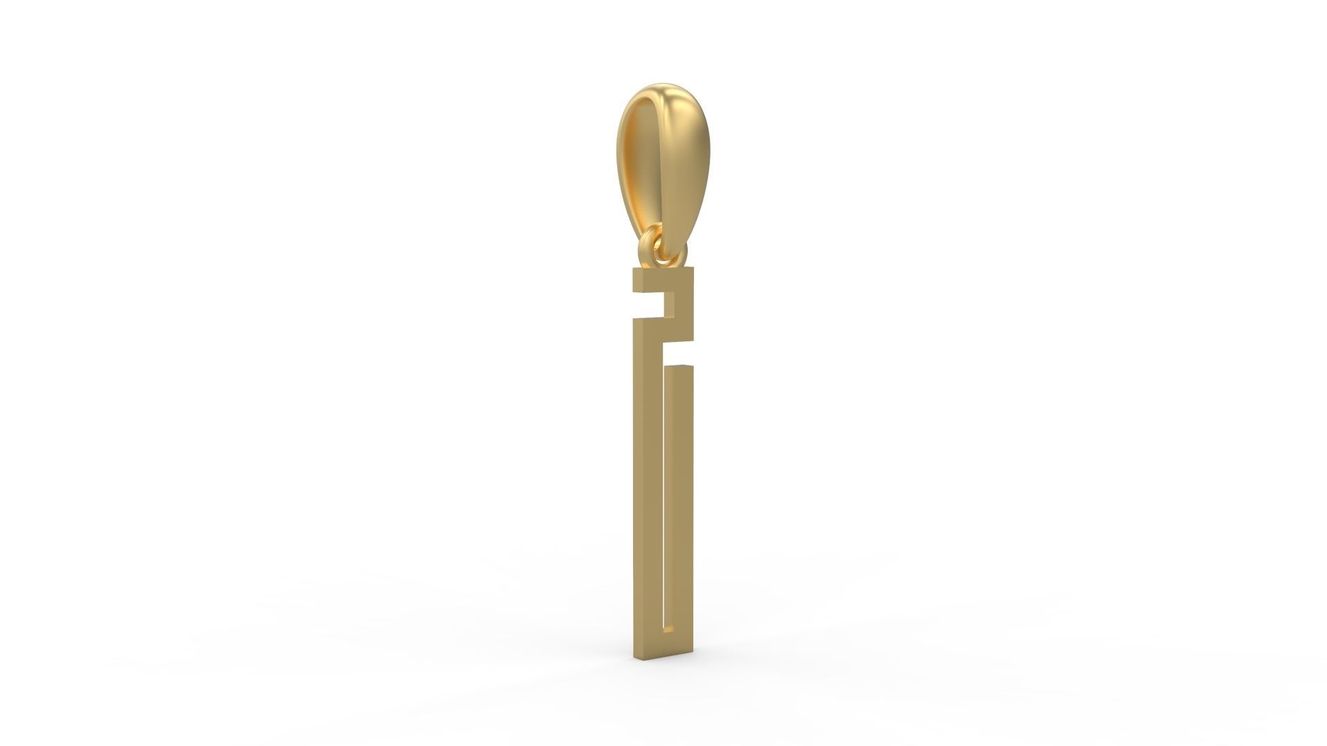 Initial Letters Pendant JAGATRAYA S 3D print model_3