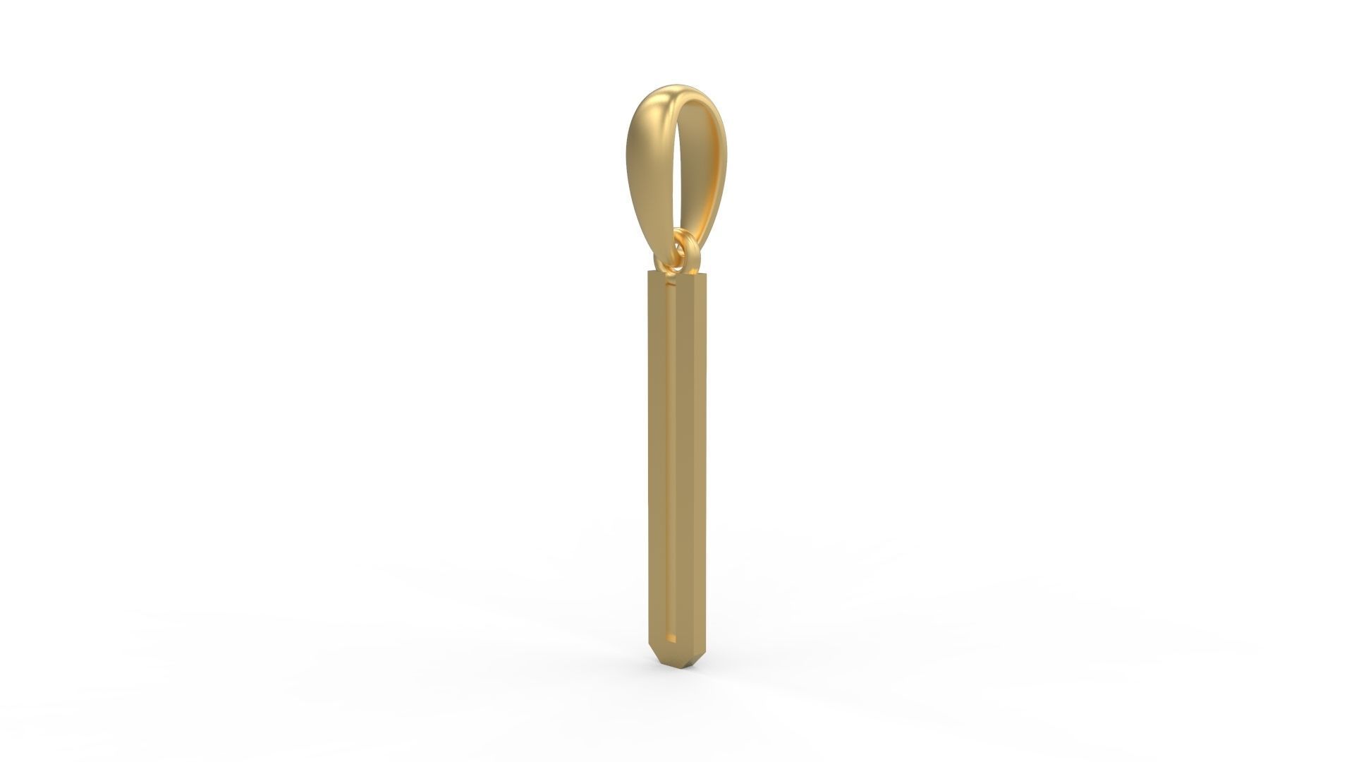 Initial Letters Pendant JAGATRAYA V 3D print model_1