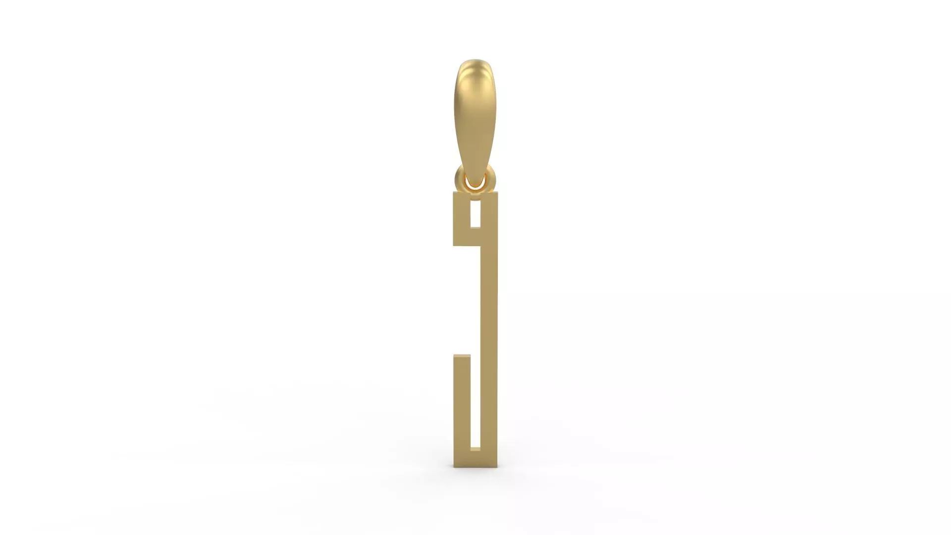 Initial Letters Pendant JAGATRAYA Y 3D print model_0