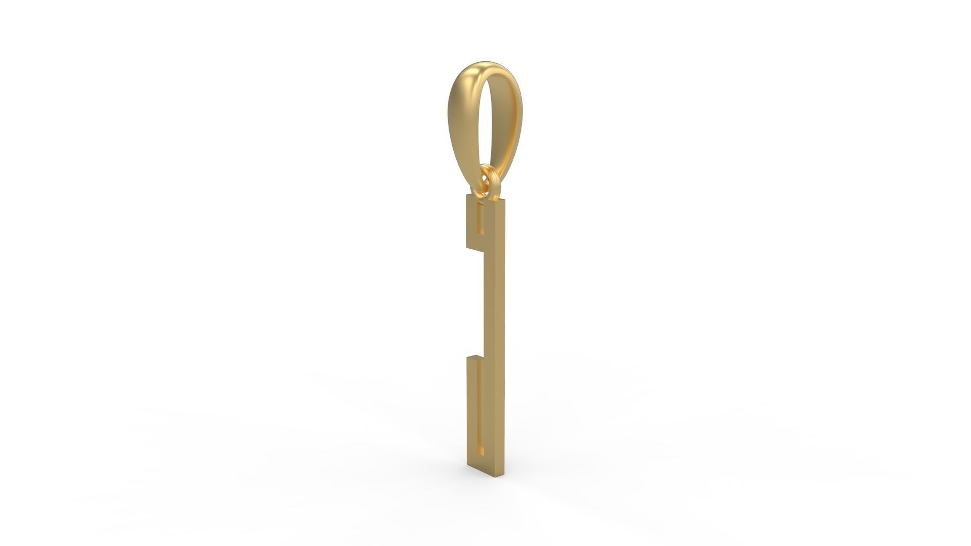 Initial Letters Pendant JAGATRAYA Y 3D print model_1