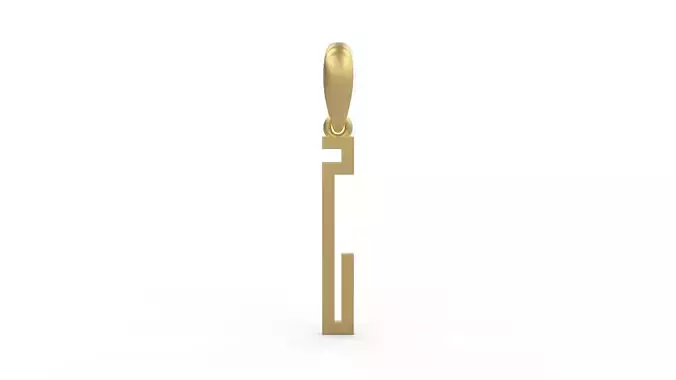 Initial Letters Pendant JAGATRAYA Z