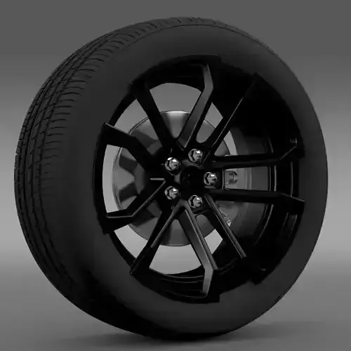 Chevrolet Camaro SSX Concept 2010 wheel 3D model