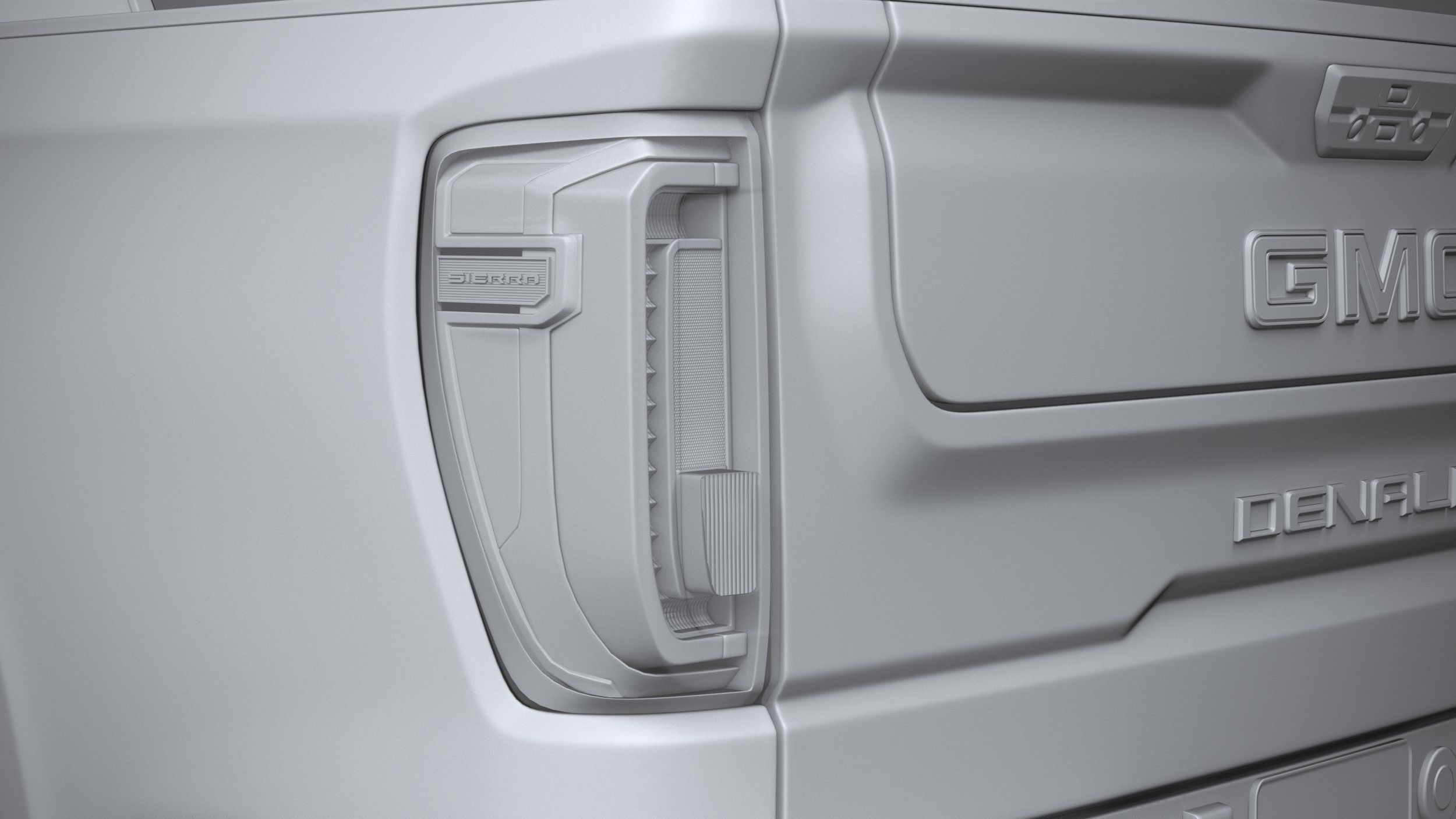 GMC Sierra Denali regular cab 2022 3D model_24