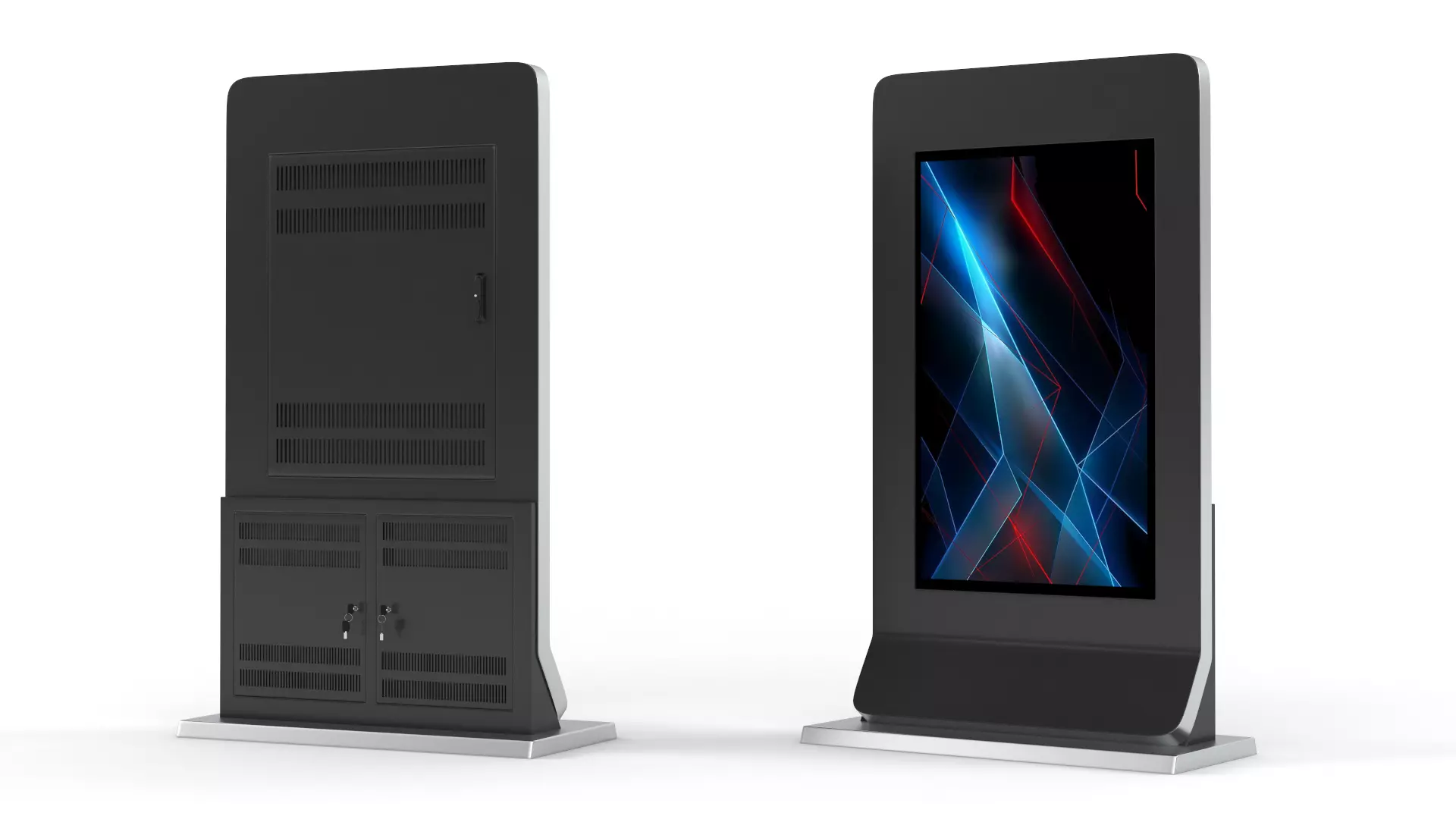 Information Kiosk 3D model_0