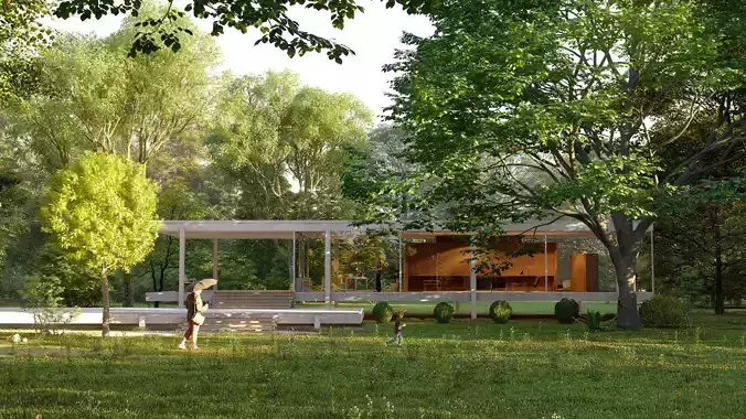 SCENE LUMION 11 5  AND ABOVE box house BY YOGA4ARCH