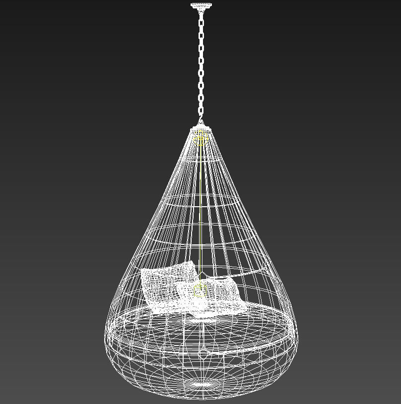 Nestrest hanging lounger 3D model_12