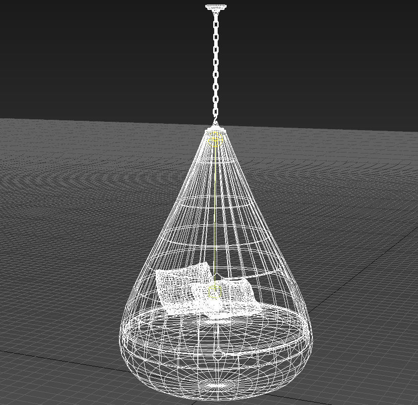 Nestrest hanging lounger 3D model_11