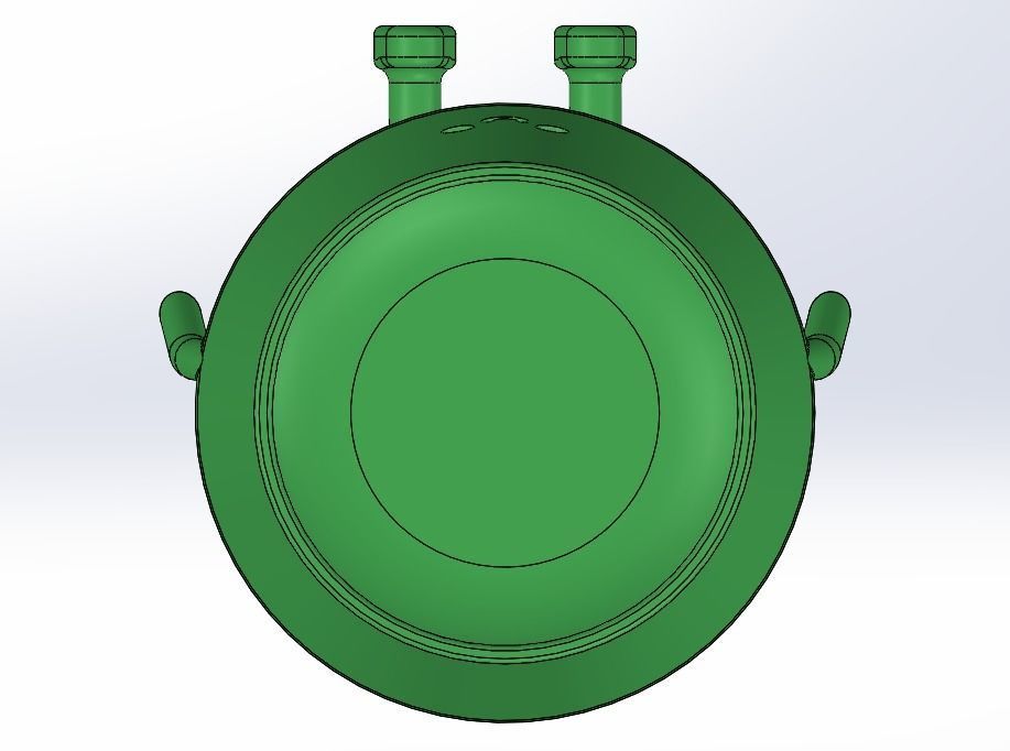 3D Printed Sitting Smiley Pot 3D print model_12