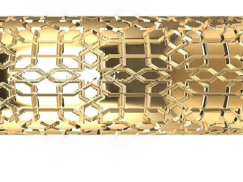 11 textured rings variety stl verified 3D print model_6