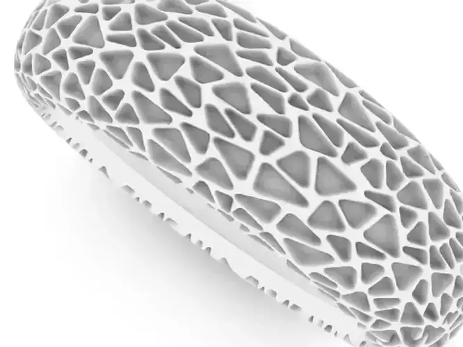 11 textured rings variety stl verified 3D print model
