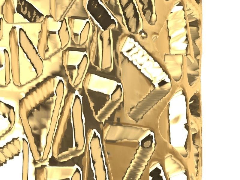 11 textured rings variety stl verified 3D print model_15