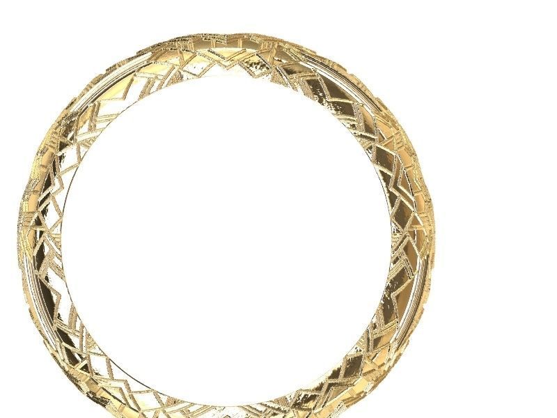 11 textured rings variety stl verified 3D print model_28