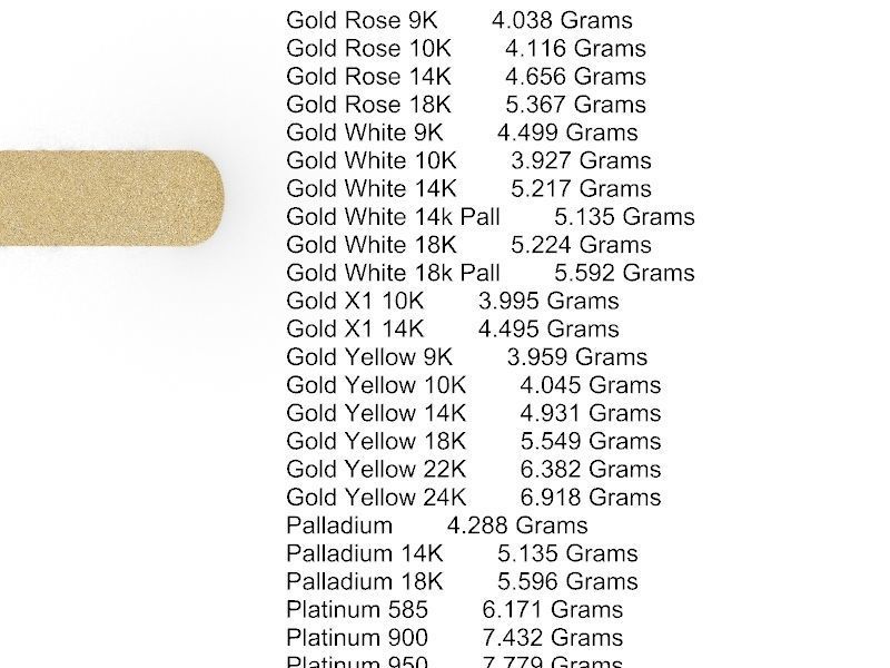 11 textured rings variety stl verified 3D print model_17