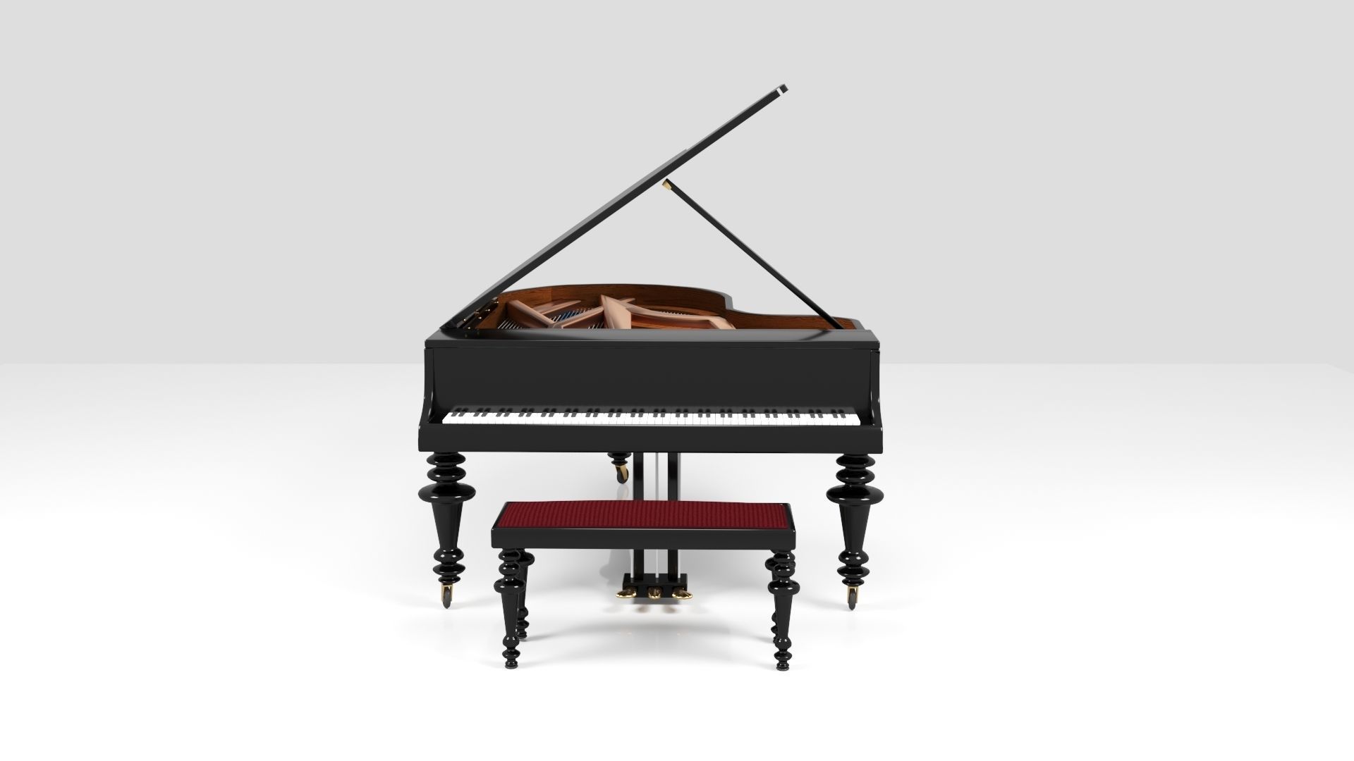 Grand Piano 3D model_17