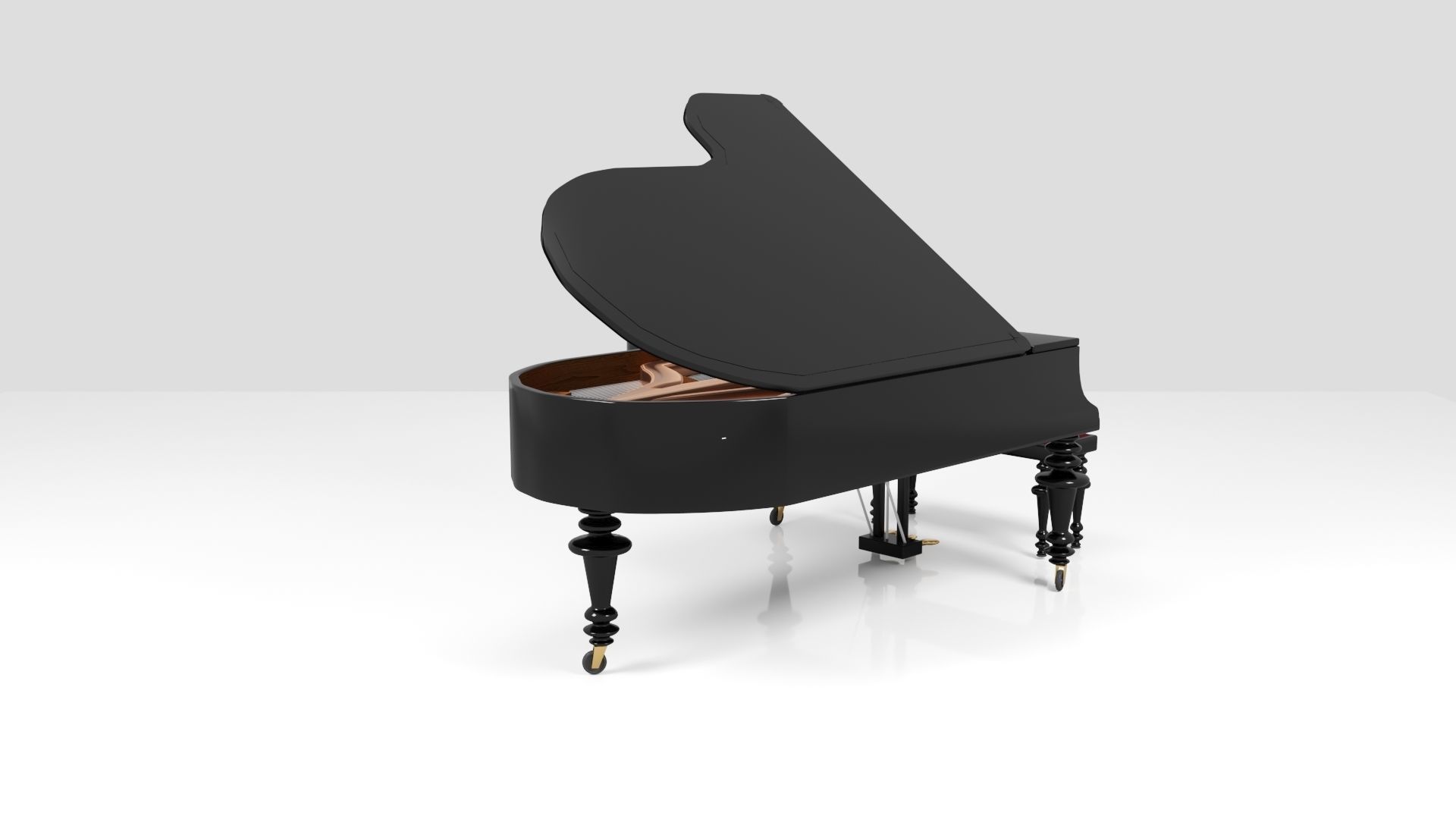 Grand Piano 3D model_10