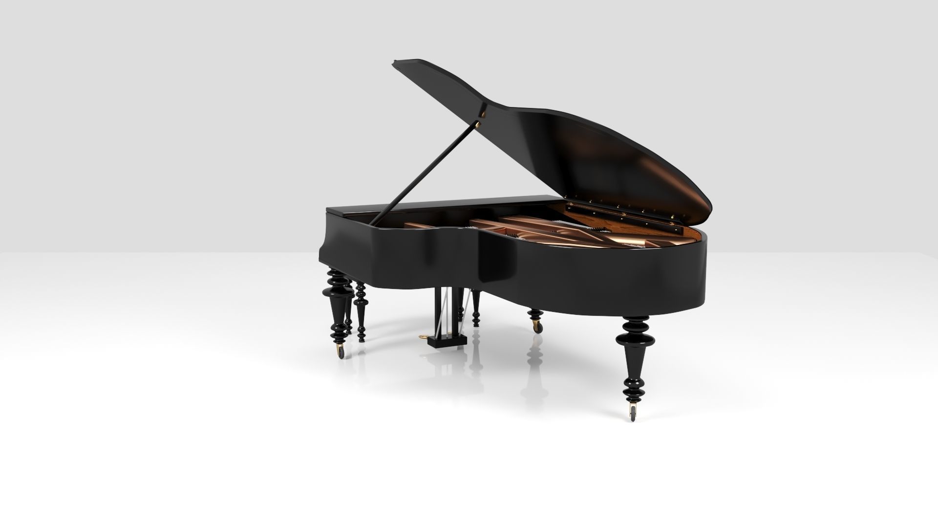 Grand Piano 3D model_11