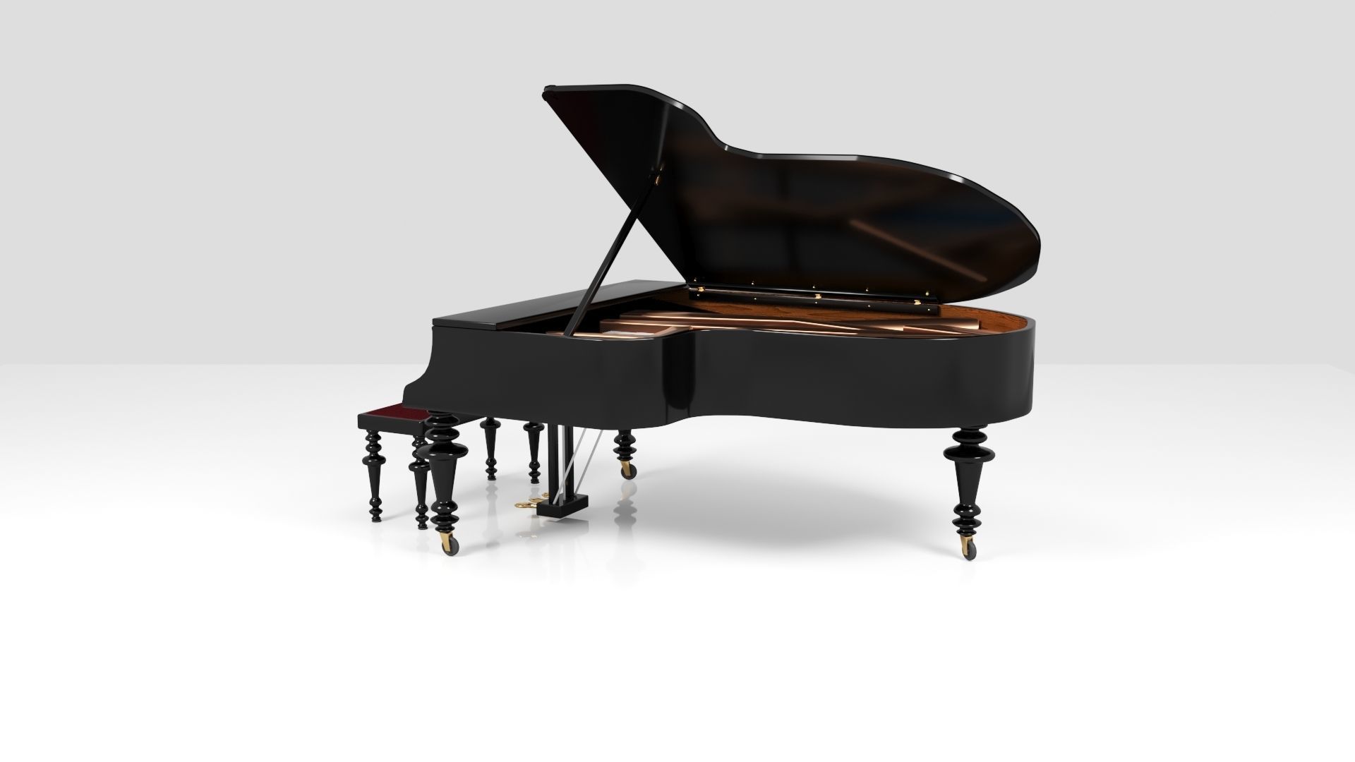 Grand Piano 3D model_13