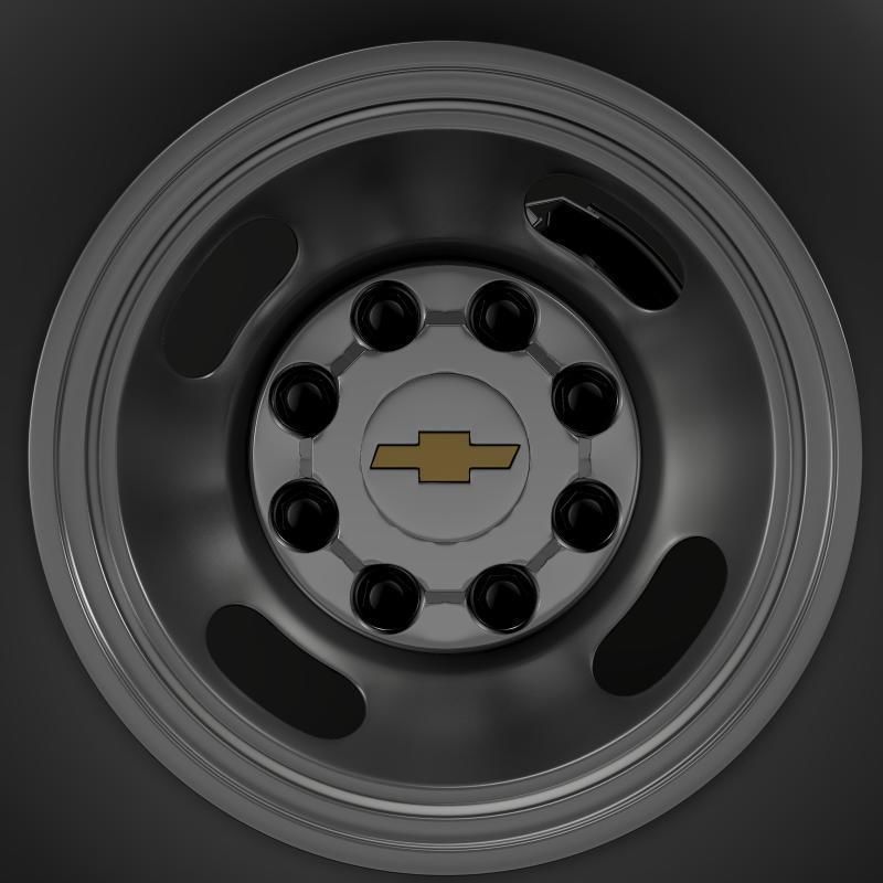 Chevrolet Silverado 3500HD 2008 2 3D model_8