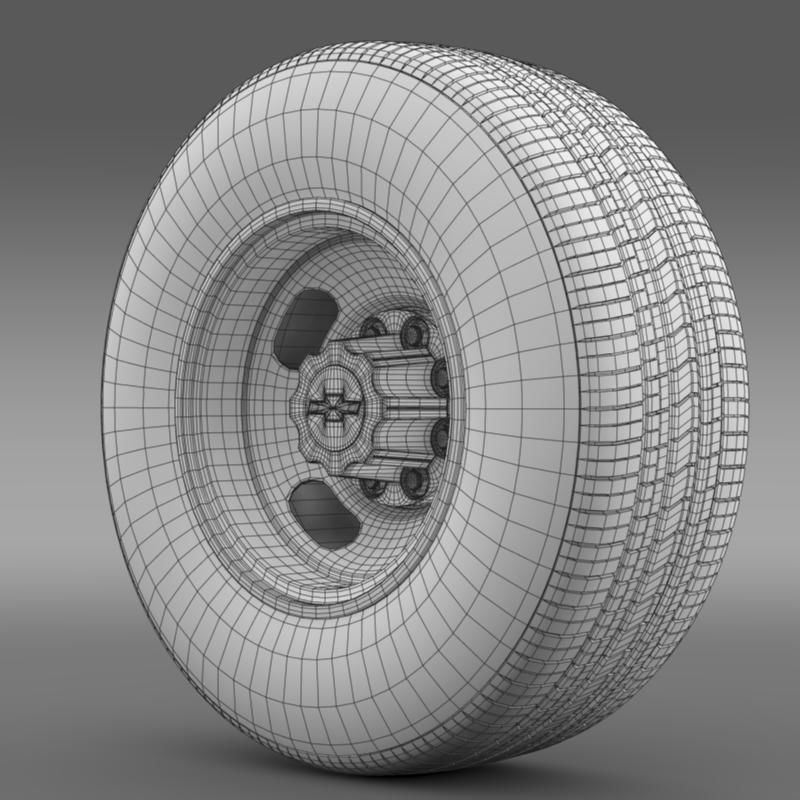 Chevrolet Silverado 3500HD 2008 2 3D model_10