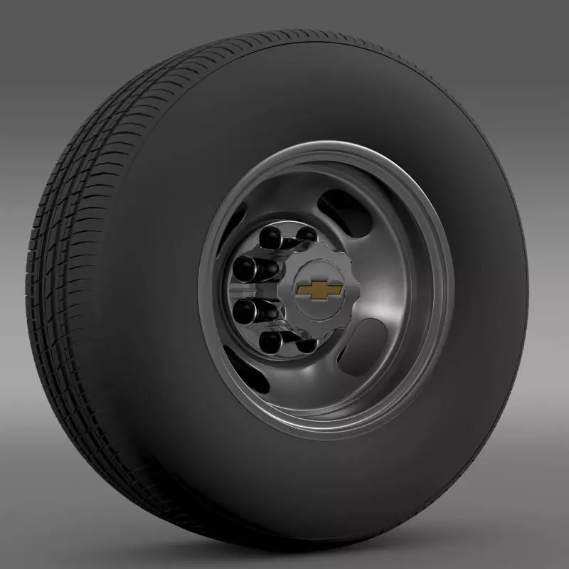 Chevrolet Silverado 3500HD 2008 2 3D model_0