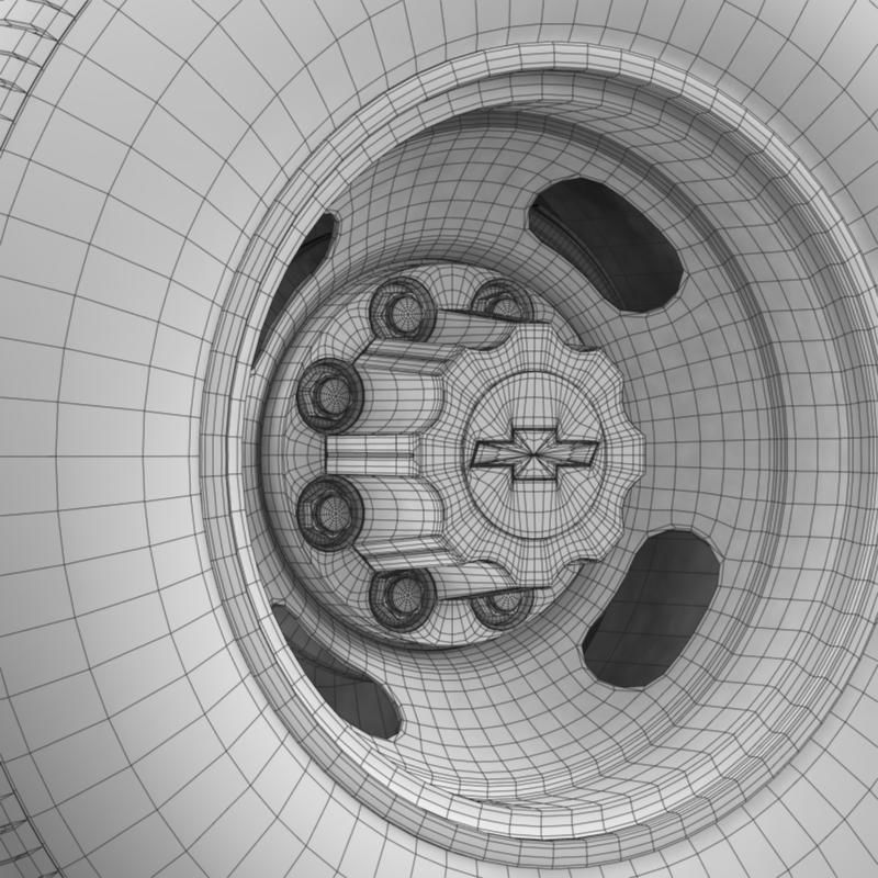 Chevrolet Silverado 3500HD 2008 2 3D model_1